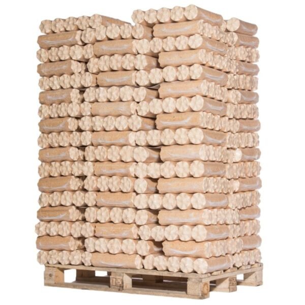 Madera densificada y resinosa – Palet 960 kg